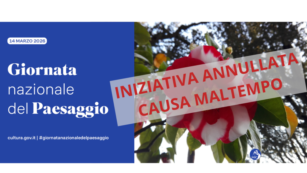 AVVISO – VISITA A VILLA DURAZZO ANNULLATA