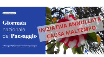 AVVISO – VISITA A VILLA DURAZZO ANNULLATA