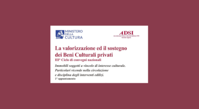 III CICLO DI CONVEGNI NAZIONALI ADSI