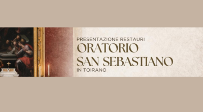 PRESENTAZIONE RESTAURI SAN SEBASTIANO A TOIRANO (SV)