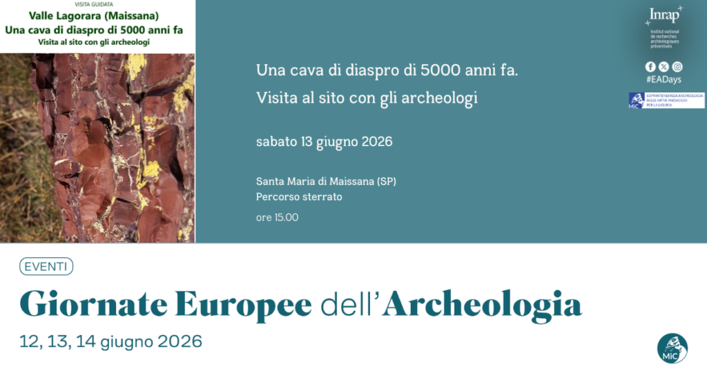 GEA 2026 Una cava di diaspro di 5000 anni fa. Visita al sito con gli archeologi
