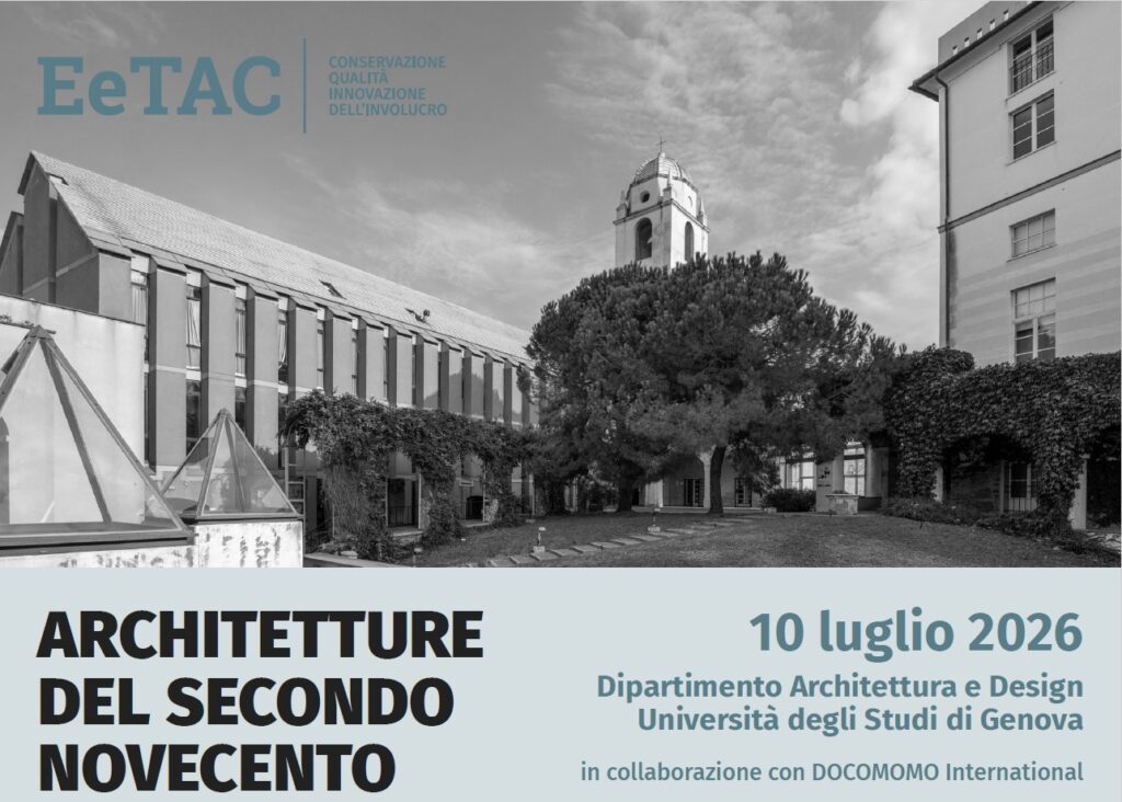 Architetture del Secondo Novecento tra conservazione ed efficienza energetica. International Conference