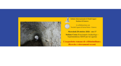 L’ACQUEDOTTO ROMANO DI “ALBINTIMILIUM”